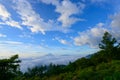 Sea of Clouds and the Mt. Fuji Royalty Free Stock Photo